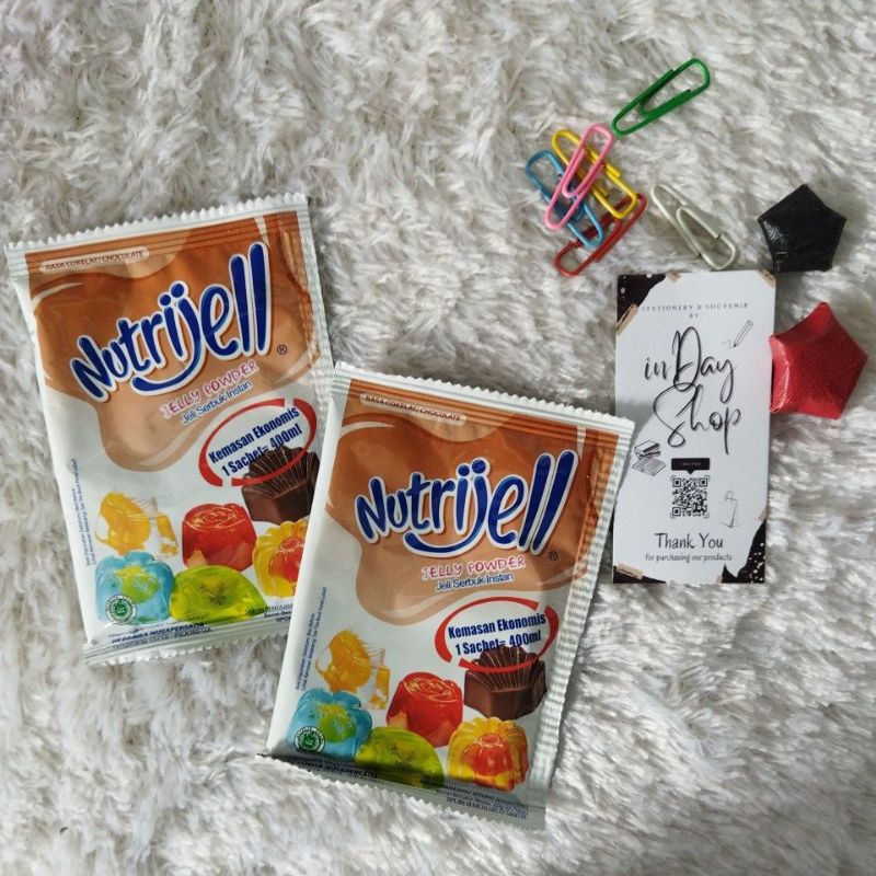 

Nutrijell Cokelat 20gr | Snack/Jajanan | INDAY SHOP