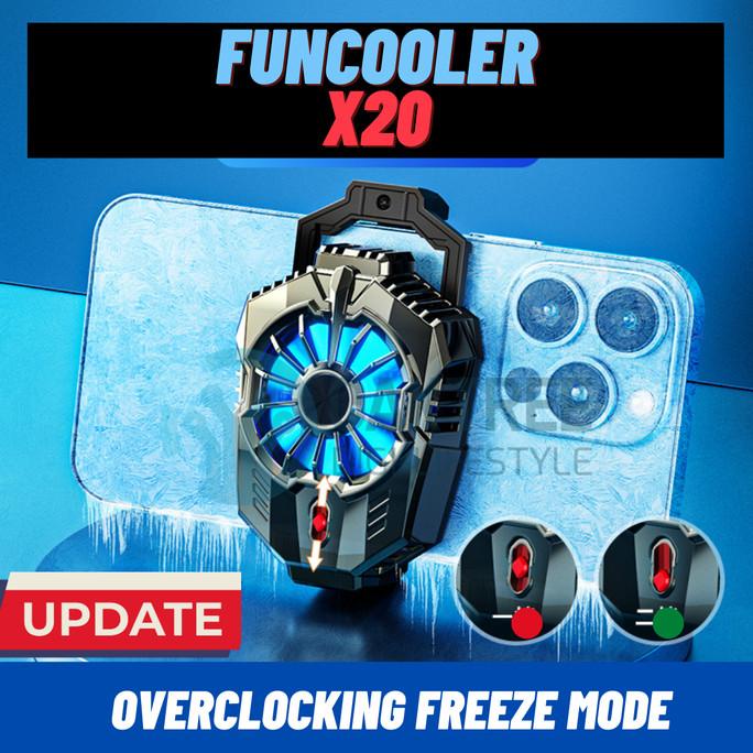 Funcooler X20 Fan Cooler Radiator Pendingin Hp Cooling Fan Gaming