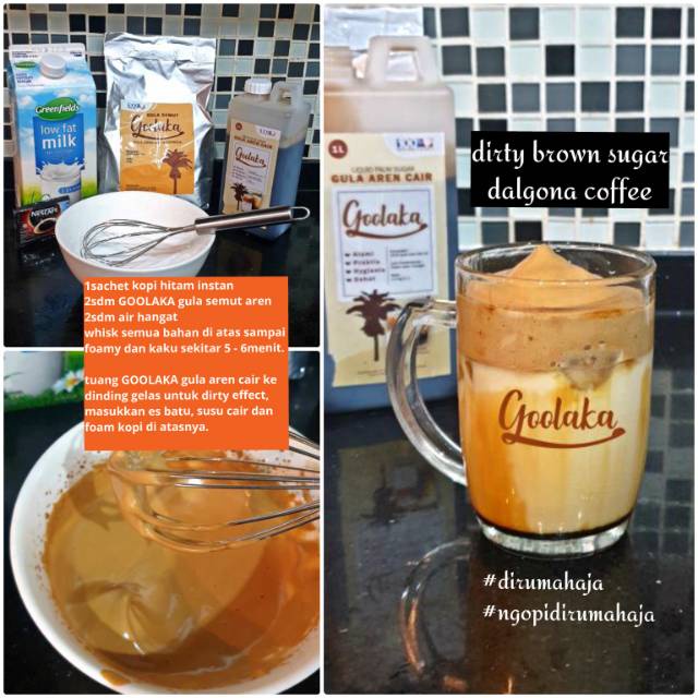 

Gula Semut Aren Murni 1Kg Goolaka Arenga Palm Sugar Readystok