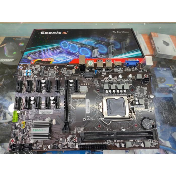 MOTHERBOARD ESONIC B250 MINING 12 SLOT