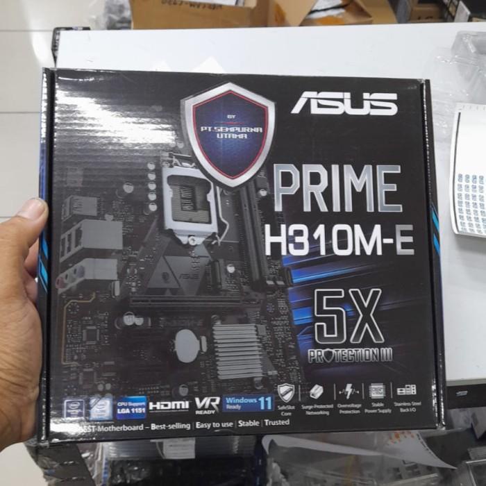 MOTHERBOARD ASUS H310M-E LGA 1151 GEN 8/9