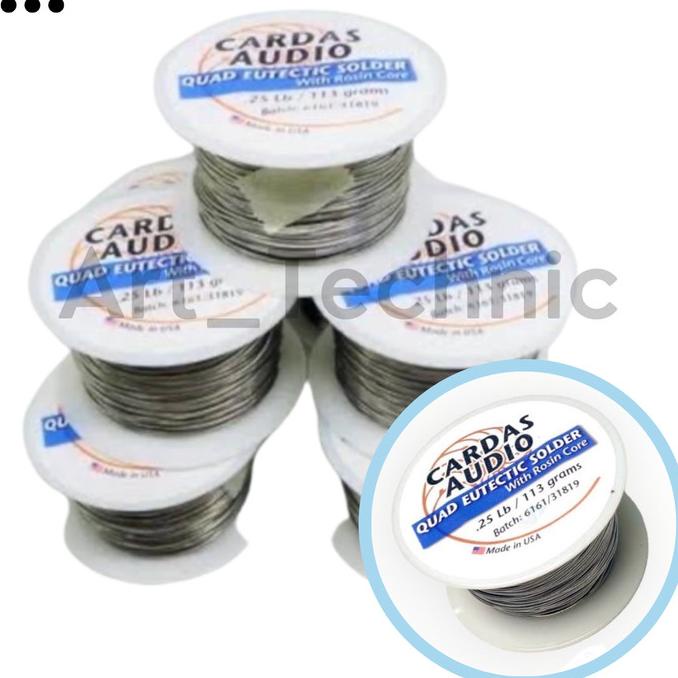 Recomend Timah Tenol Solder Cardas Audio 1 Meter Original Quality ~
