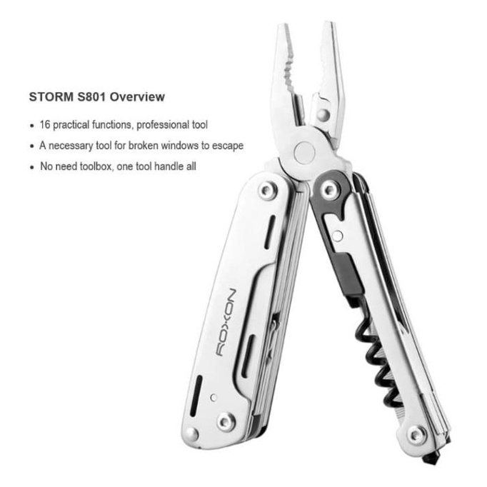 Multi Tools / Survival Tool / Pisau lipat / Perlengkapan Outdoor ORI