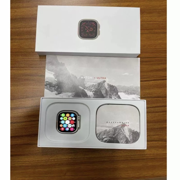 NEW H11 ULTRA SMARTWATCH 49MM IWO WATCH ULTRA 2 ORIGINAL ORIGINAL TERBARU