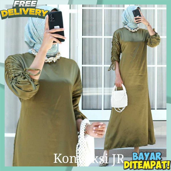 Gsmis Muslim Buat Lebaran Modern Gmis Dewasa Jumbo Remaja Putih Hitam Gamus Perempuan Lebaran 2024 B