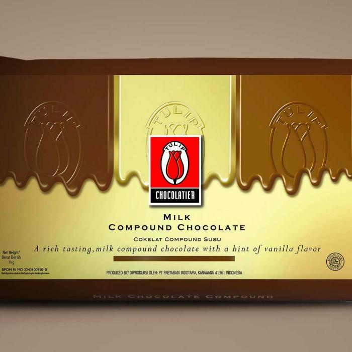 

COKLAT TULIP MILK COMPOUND 1KG
