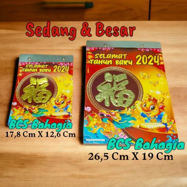 

Kalender Chinese Cina Harian Sobek Tahun Baru 2024 Shio Naga Ukuran Jumbo Besar Lokal Indonesia Terbaru / Calendar Tanggalan Robek China Mandarin Jawa Arab New Year Big Size Bagus