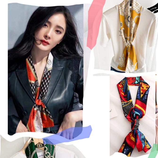 Syal Selendang / Selendang Leher / Scraf Wanita Hijab Korea Style