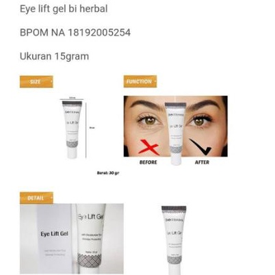 Trend Obat Penghilang Kantung Mata Serum Mata Panda Eye Lift Gel Ampuh Bpom Berkualitas