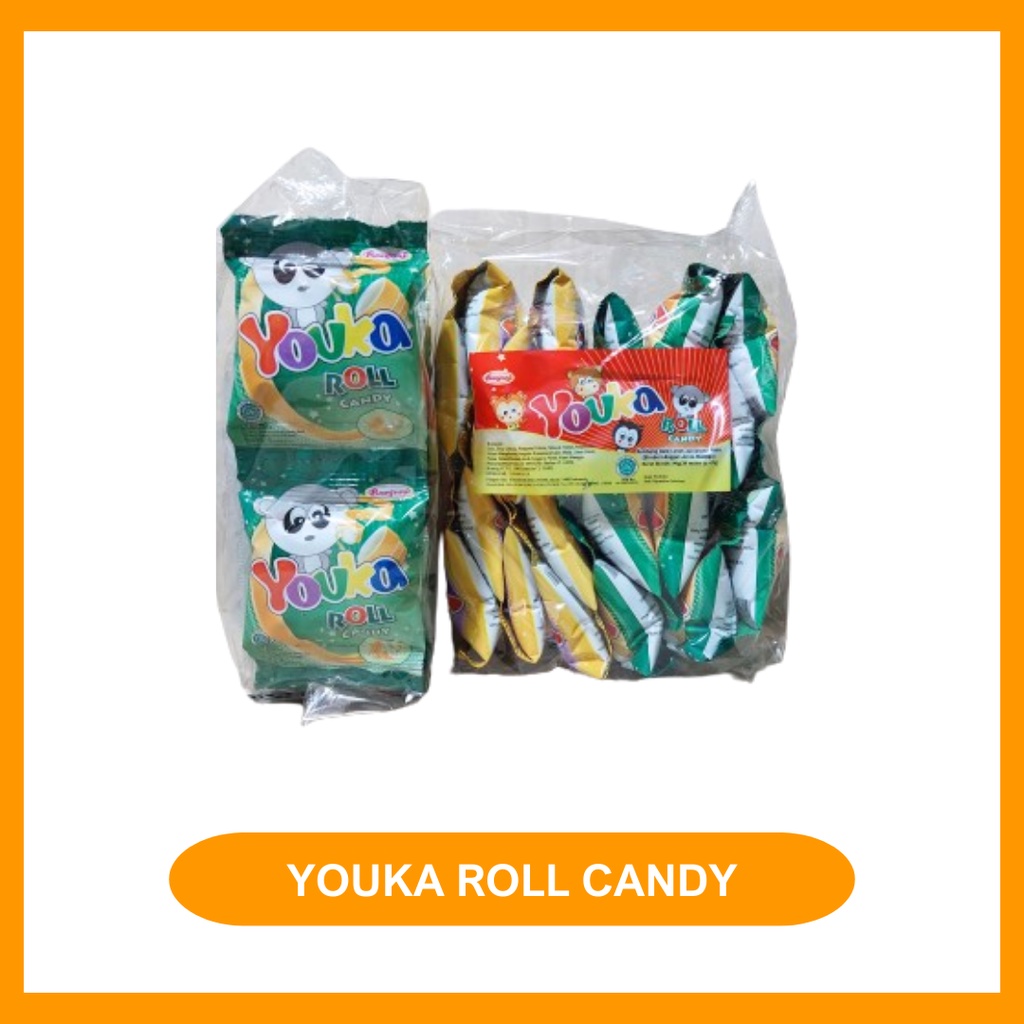 

PROMO! YOUKA ROLL CANDY - PERMEN- JAJANAN ANAK- SNACK MURAH- MAKANAN RINGAN