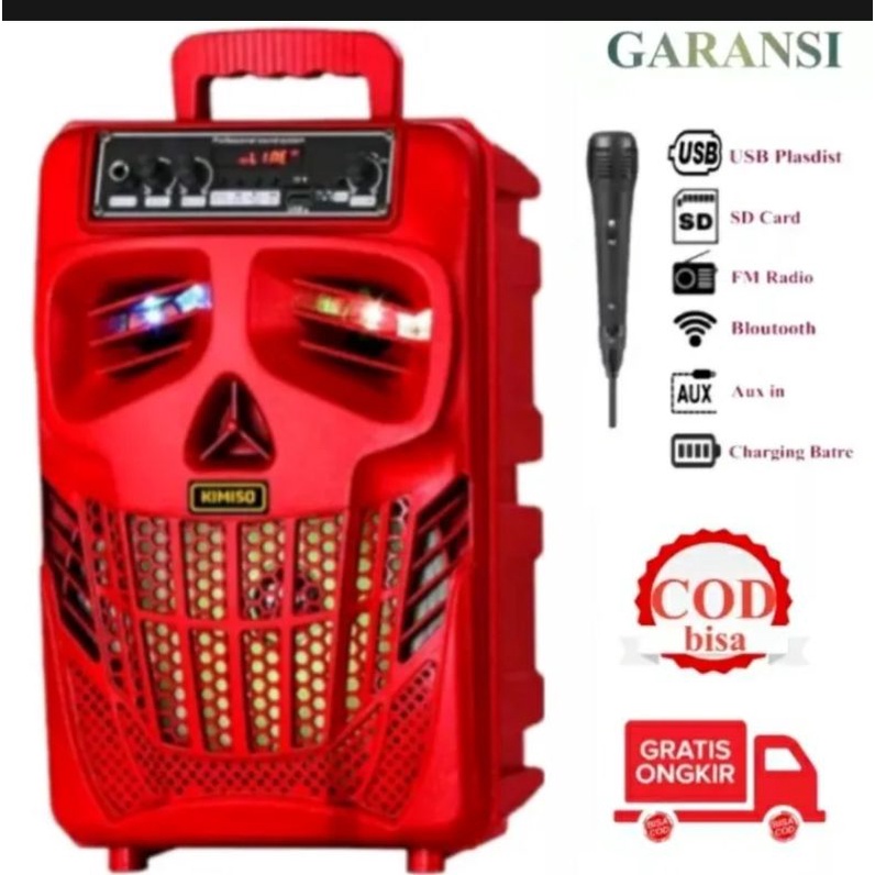 Speaker kimiso 8.8 tipe QS-780 model terbaru terbesarr pm.po 20000W RADIO
