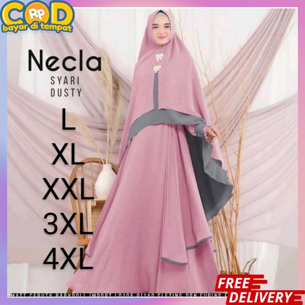 Ghamis Qanita Polos Gami Sanita Pakain Bwju Baj Atqsan Gamis Lebaran 2024 Atadan Gaun Kekinia Peremp