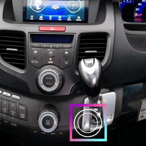 Terbaru Tutup Lubang Knob Shiftlock Shift lock Matic Honda Odyssey Rb1 Rb2 Ori Kualitas Baik