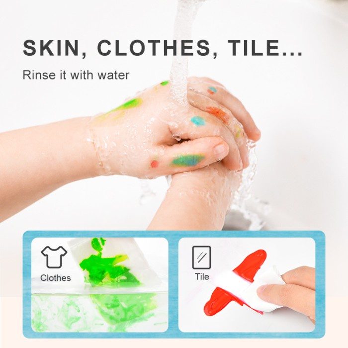 

MIDEER WASHABLE FINGER PAINT NON TOXIC HAND PAINTING CAT TANGAN ANAK ORIGINAL TERBARU