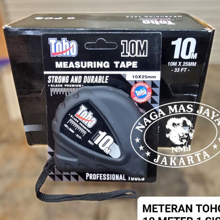 Meteran Toho 10 Meter Bla / Meteran Toho 10M / Alat Ukur Plat Toho 10Meter Bla