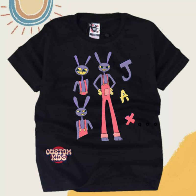 baju atasan kaos anak JAX digital circus