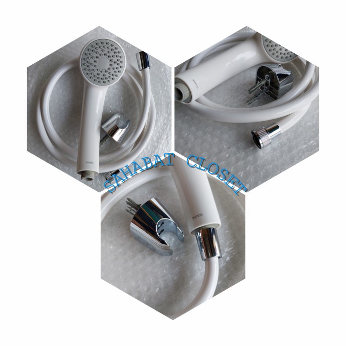 Shower mandi | Hand shower | TOTO | putih
