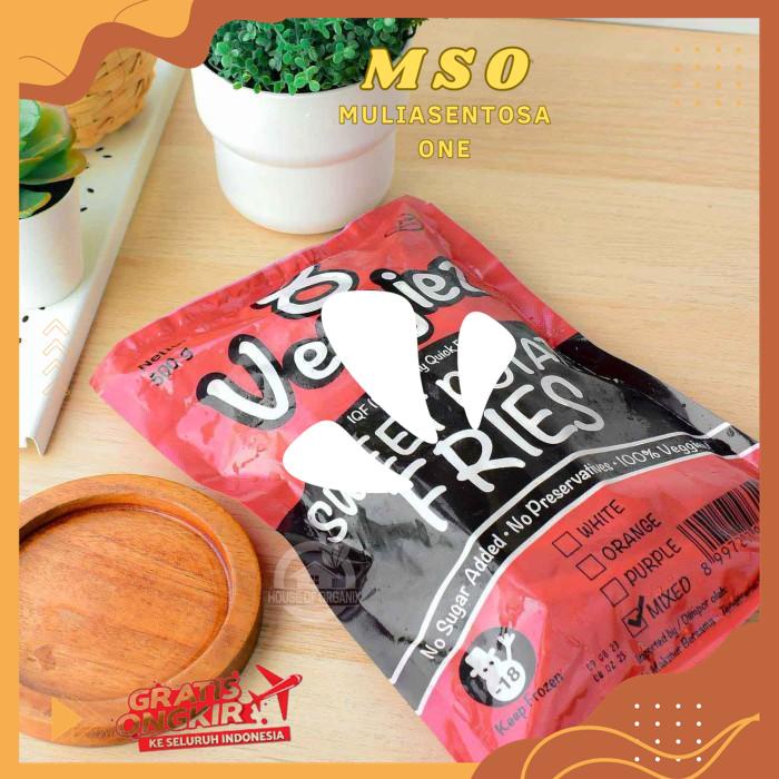 

FROZEN IQF MIXED SWEET POTATOES FRIES 500 GR PRODUK BEST PRODUK !!