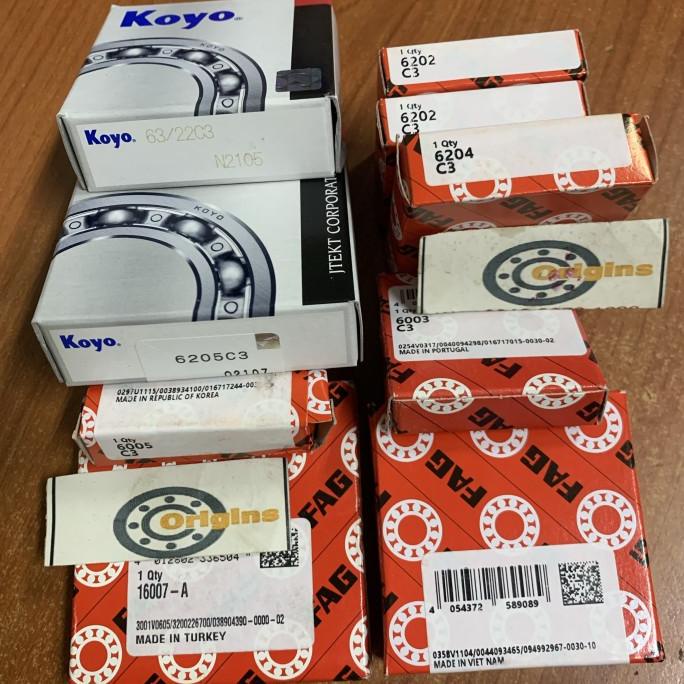 BEARING FULL SET NINJA R NINJA RR FAG ORIGINAL TANPA 63/22