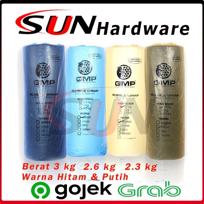 

Terjangkau - Bubble Wrap Plastik Roll 3 / 2.6 / 2.3 Kg 50 M X 125 Cm Hitam Putih Transparan Buble Pembungkus Barang Packing ,.
