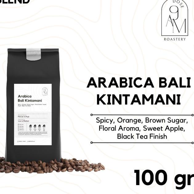 

Hitss!! Kopi Arabica Bali Kintamani Biji Kopi Arabika Roasted Beans 100 gr