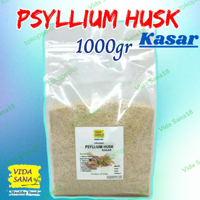 

Psyllium Husk Kasar Organic 1000gr