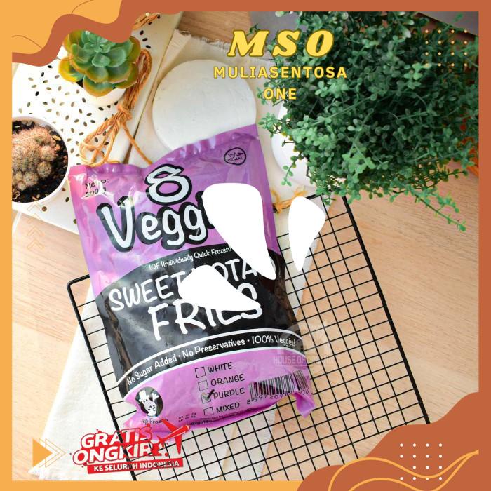 

FROZEN IQF PURPLE SWEET POTATOES FRIES / UBI UNGU FRIES BEKU 500 GR THE BEST SELLER !!