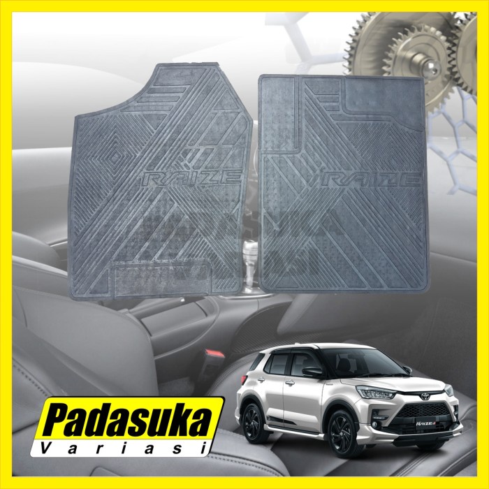 Asli Karpet Karet Raize 2Baris Karpet Toyota Raize Karpet Mobil Raize Rocky Best Seller