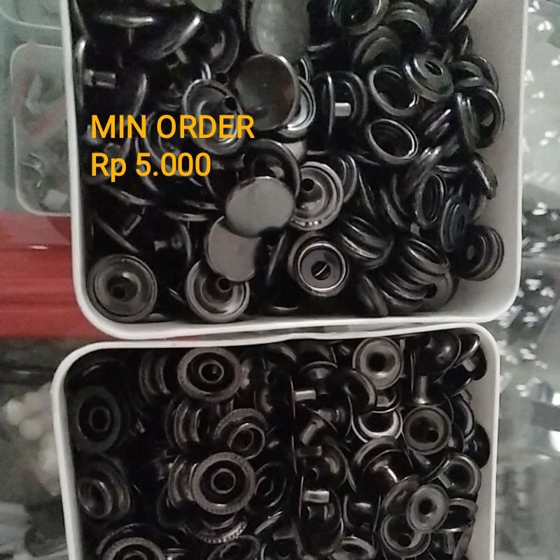 kancing snap besi / kancing cetet jaket 15mm