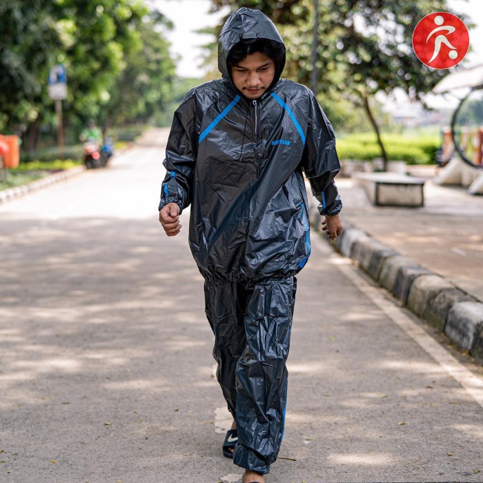 Jaket Sauna Pria Wanita Baju Pakaian Pemanas Badan Kettler Original