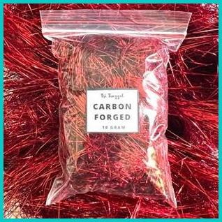 Carbon Forged Halus Warna Merah Red 10gr Serat Metalik Warni Kevlar 16