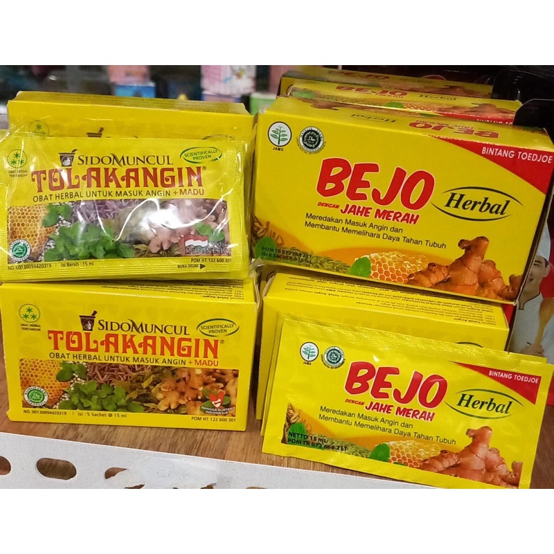 Tolak angin & Bejo isi 3Pcs