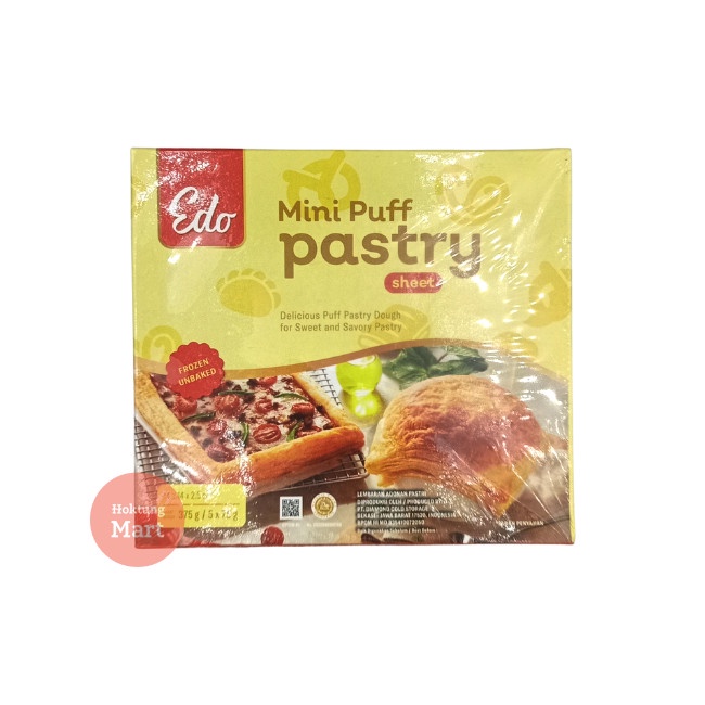 

Terbaru Edo Puff Pastry 750Gr Promo Terlaris