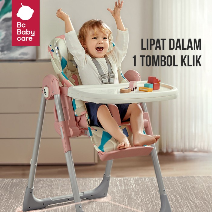 BC BABYCARE KURSI MAKAN PORTABLE HIGH CHAIR MEJA LIPAT KURSI TIDUR