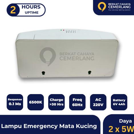 Lampu Emergency Mata Kucing Led