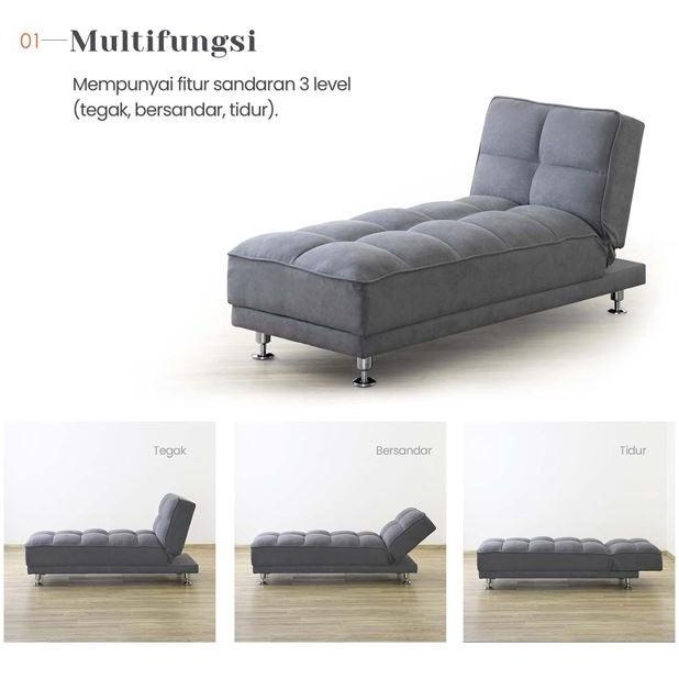 Livien Sofa Bed Nazam Sofabed Minimalis Sofa Lipat