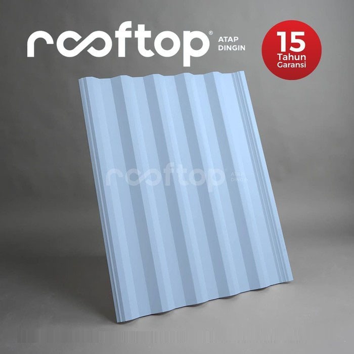 Atap uPVC Rooftop I Series I-Series 6 Meter FREE ONGKIR Rumah Gedung Ruko Alderon Rooftuff Halodeck 