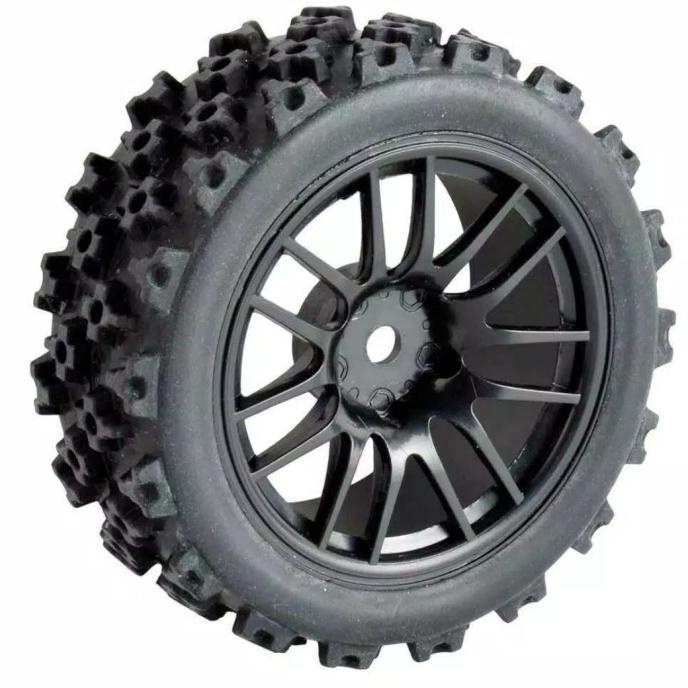 1pcs velg + ban offroad buggy RC 1/14 ZD wltoys 144001 HSP remo hsp