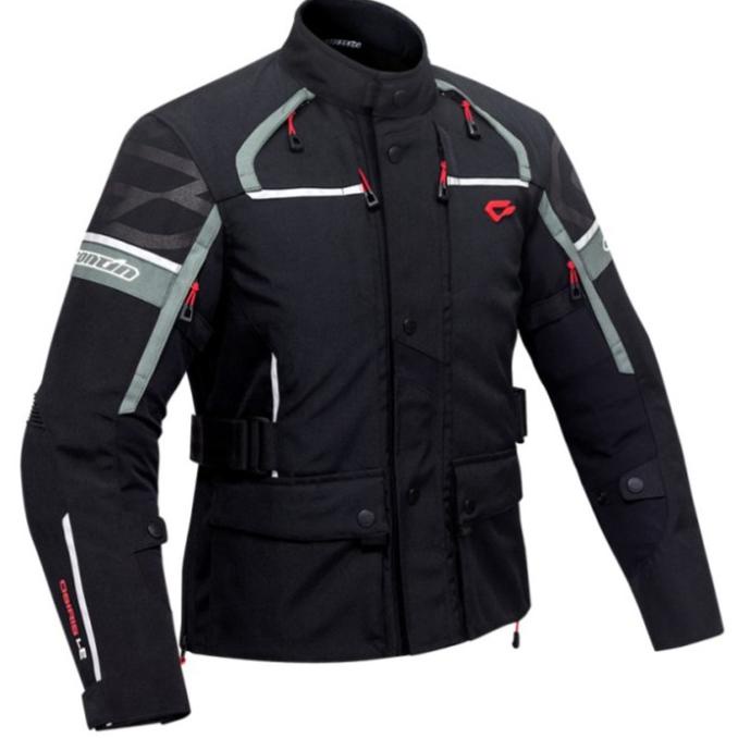 PROMO JAKET MOTOR/JAKET TOURING CONTIN OSIRIS BLACK LE