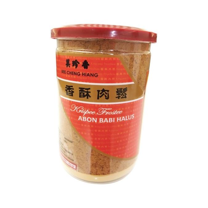 

Bee Cheng Hiang Krispee Frostee Floss Bottle (300g) | Abon Babi Halus
