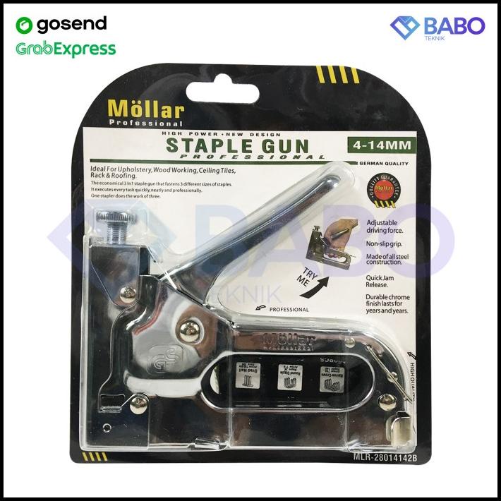 

TERBARU STAPLE GUN / STAPLE TEMBAK / STAPLES JOK / HEKTER MOLLAR 3 IN 1