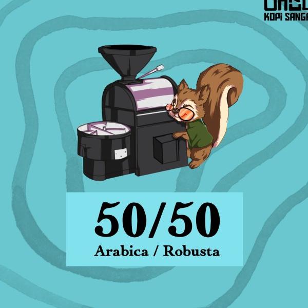 

Sale kopi blend 50 : 50