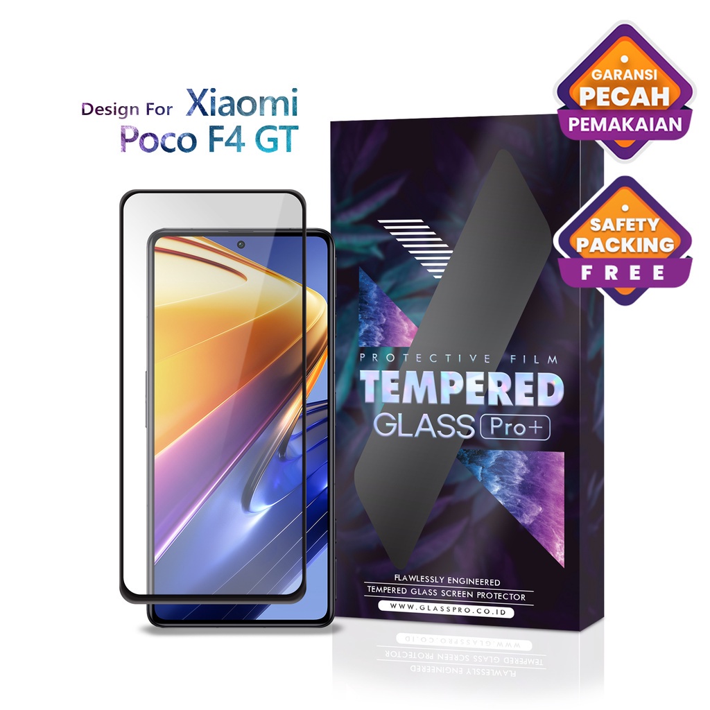 Tempered Glass Xiaomi Poco F4 GT Full Cover - Premium Glass Pro
