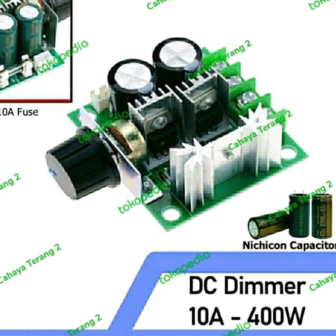 Dimmer DC 12v-40v 10A Dimmer DC 12V-40V Motor Speed Controller PWM DC