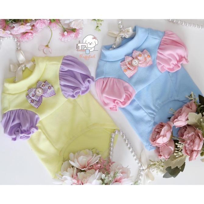 BARANG TERLARIS  FLUFFYTAIL TRENDY SHIRT BAJU ANJING KUCING LUCU RIDARHENDI13