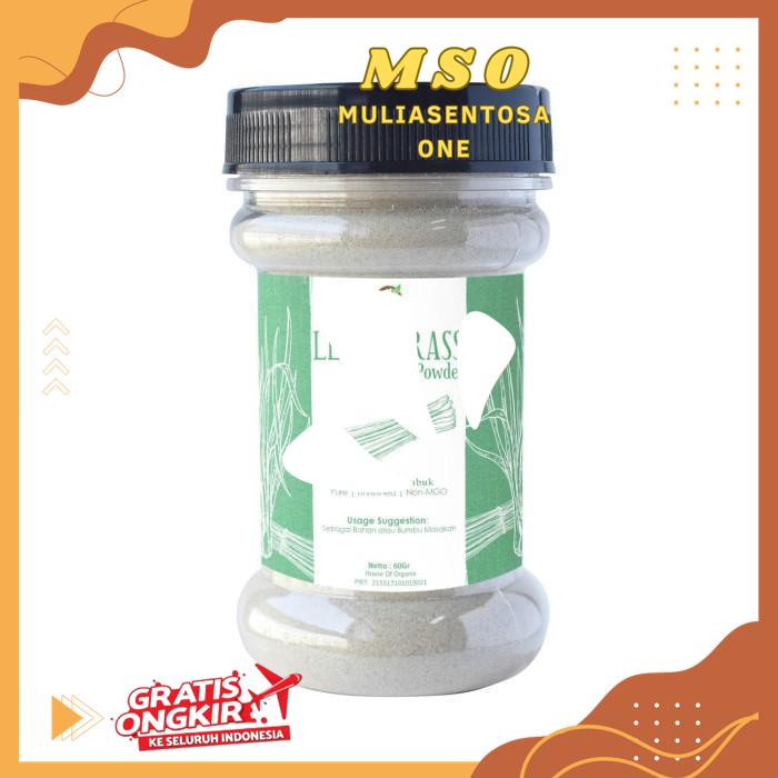 

LEMONGRASS POWDER ( SEREH/SERAI BUBUK ) 60 GR HIGHT CLASS PRODUK !!
