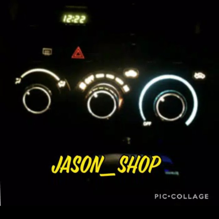 paket knop putaran tombol ac +led toyota vios limo 2003-2005 knob banibani1906