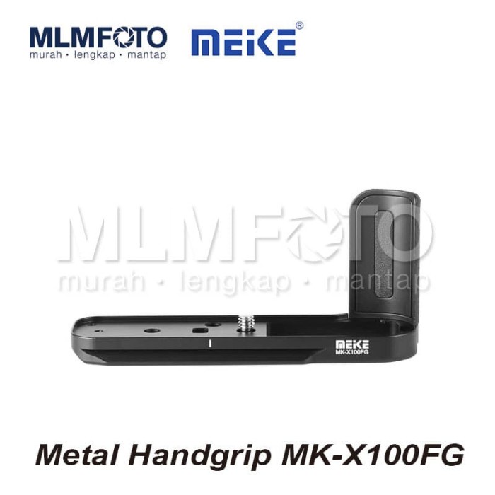 METAL HANDGRIP MEIKE MK-X100FG FOR FUJI X100F X-100F HAND GRIP NYAMAN
