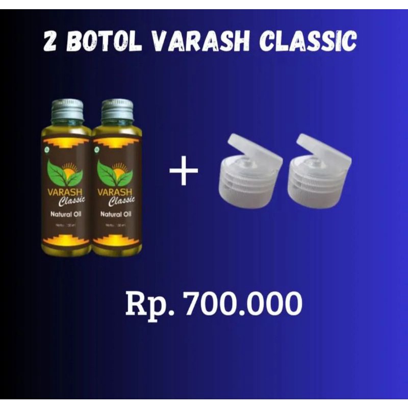 Paket reseller varash member reguler isi 2 botol varash classic