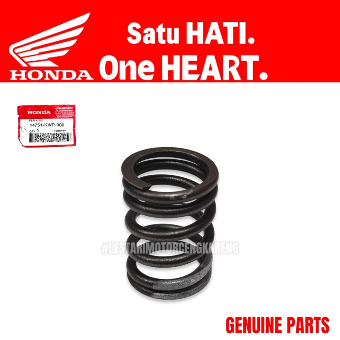 Terlaris Per Klep Beat Fi Scoopy Fi Vario 110 Spacy Fi 14751-Kwp-900 Ahm 1Pc